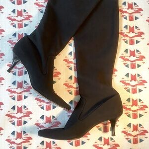 Cole Haan Trisha Knee High Stretch Nylon Boots